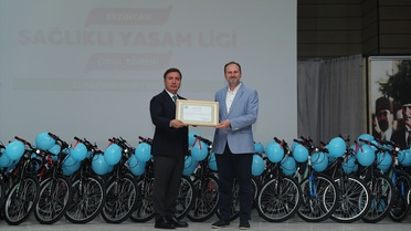 Erzincan'da Sağlıklı Yaşam Ligi Ödülleri Dağıtıldı