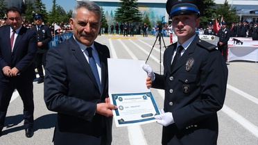 Yozgat POMEM'den 826 polis adayı mezun oldu