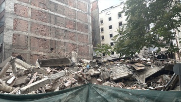 Afyonkarahisar'da Yıkım Sırasında Otel Çöktü