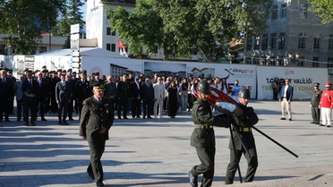 Atatürk'ün Tokat'a gelişinin 107. yılı kutlandı