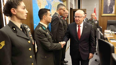 Bakan Güler, Orgeneral Tokel'i kabul etti