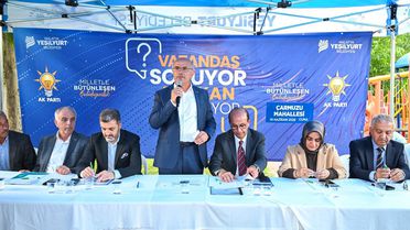 Başkan Sami Er Çarmuzuluların sorularını yanıtladı