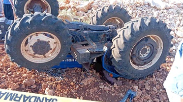 Kahramanmaraş'ta traktörün altında kalan sürücü hayatını kaybetti