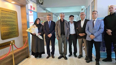 Yozgat'ta karne töreninde şehit hatıra köşesi açıldı