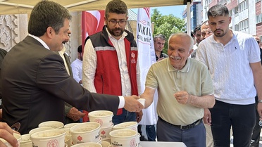 Kırşehir'de Aşure İkramı