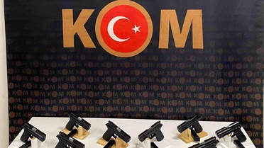 Mardin'de Silah Operasyonu: 13 Tabanca Ele Geçirildi