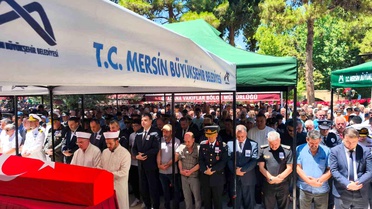 Fırat Kalkanı'nda Şehit Olan Astsubay Kenan Şahin Mersin'de Toprağa Verildi
