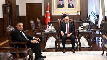 MTSO Başkanı Sorunları Vali ile Görüştü