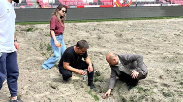 19 Mayıs Stadyumu'nda Yenileme Çalışmaları