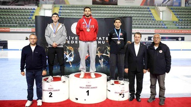 Erzurum'da Short Track Türkiye Şampiyonası Tamamlandı