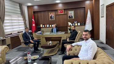 Türk Eğitim-Sen Ağrı Şube Başkanı Karakuş'tan Kökrek'e ziyaret