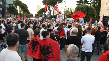 Arnavutluk'ta Trump bağlantılı projeye 28 gündür protesto