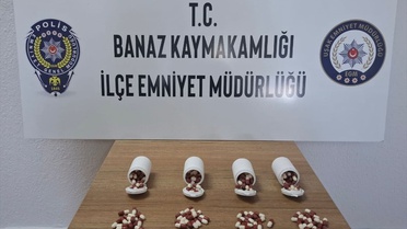 Uşak'ta Kovalamaca: 197 Sentetik Hap Ele Geçirildi