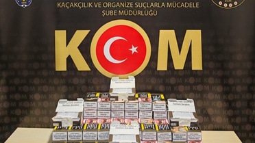 Bilecik'te 20 bin makaron ele geçirildi: 1 gözaltı