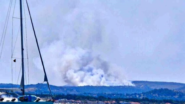 Çeşme'deki Yangına Hızlı Müdahale