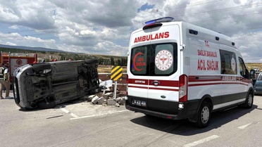 Çorum'da Trafik Kazası: 5 Yaralı