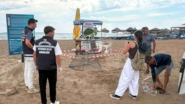 Didim Belediyesi ekiplerinin zamanında müdahalesi caretta carettayı kurtardı