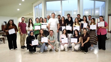 DPÜ'de Öğrencilere Teşekkür Belgeleri Verildi