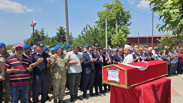 Kıbrıs Gazisi Durdu Mehmet Köken Son Yolculuğuna Uğurlandı