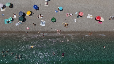 Antalya'da Sıcak Hava Dalgası