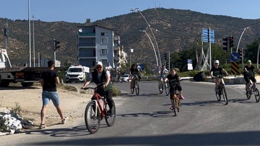 Yeşilay Bisiklet Turu İzmir'de Gerçekleştirildi