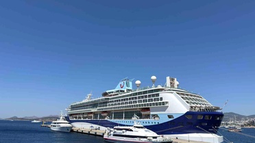 Bodrum'a Dev Kruvaziyer Geldi