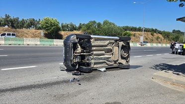 Mudanya'da Trafik Kazası: 1 Yaralı