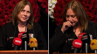 Kadir İnanır'ın hayat arkadaşı Jülide Kural hem ağladı hem ağlattı: Vasiyetin sorumluluğumuzdur