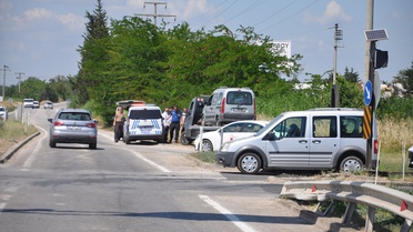 Lüleburgaz'da Trafik Kazası: 2 Yaralı