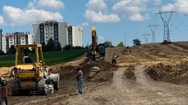 Lüleburgaz'da Yol Çalışmaları Devam Ediyor