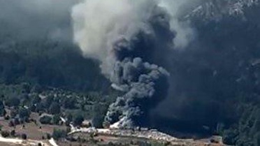 Isparta'da Mermer Ocağında Yangın: 1 Ölü