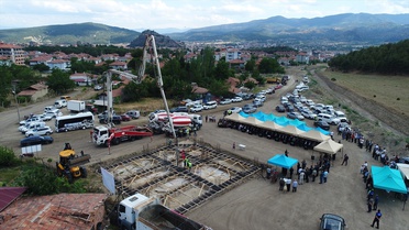 Osmancık'ta Cemevi Temeli Atıldı