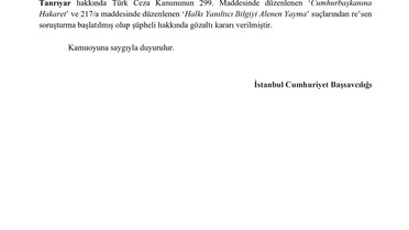 Tamar Tanrıyar'a Gözaltı Kararı
