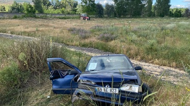 Cenazeden Dönüşte Kaza: 1 Ölü, 1 Yaralı