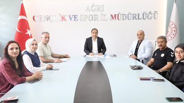 Ağrı'da yaz spor okulları ve Enduro ATV Şampiyonası için hazırlık toplantısı yapıldı