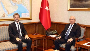 Bakan Güler, Macar Büyükelçi Matis'i Kabul Etti