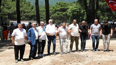 Kazdağı eteklerinde Karadeniz rüzgarı
