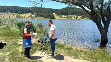 Simav'da Amatör Balıkçılık Denetimleri