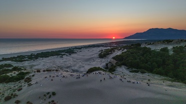 Patara Kum Tepeleri'nde Eşsiz Gün Batımı