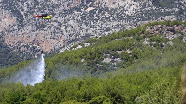 Antalya'da Orman Yangını Kontrol Altına Alındı
