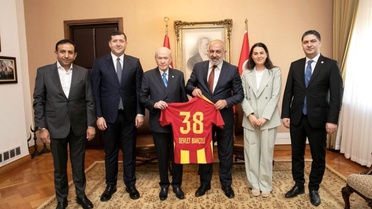 MHP Heyeti Bahçeli'yi Ziyaret Etti