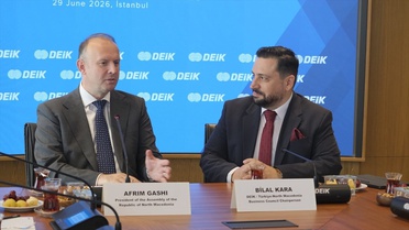Gashi'den DEİK'e Ziyaret