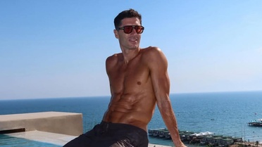 Lewandowski Ailesi Antalya'da Tatilde
