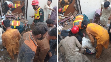Pakistan'da etüt merkezinin çatısının çökmesi sonucu 14 öğrenci hayatını kaybetti