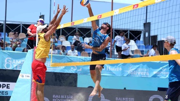Plaj Voleybolu Dünya Turu'nda Balıkesir Etabı sona erdi