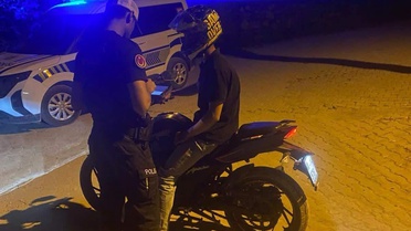 Sason'da Motosiklet Denetimleri