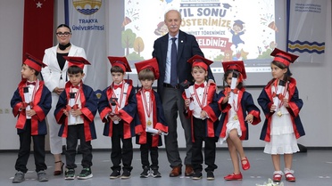 Trakya Üniversitesi Anaokulu Mezuniyet Töreni