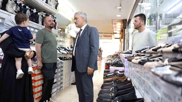Vali Makas'tan Esnafa Ziyaret