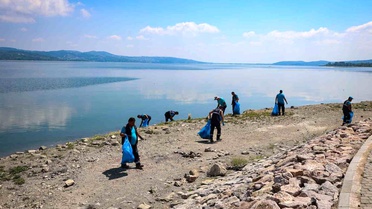 200 personel ve 23 araç sahadaydı: SASKİ'den Sapanca Gölü havzasında dev temizlik