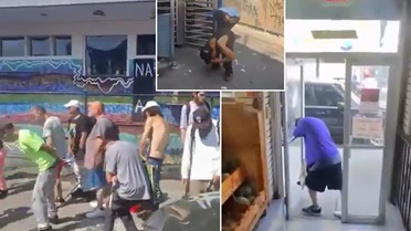 ABD'de dehşete düşüren görüntüler! Sokaklar adeta yaşayan ölülerle doldu